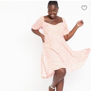 Price drop 🔥 NWT ELOQUII 28W Bashful Blooms Puff Sleeve Dress